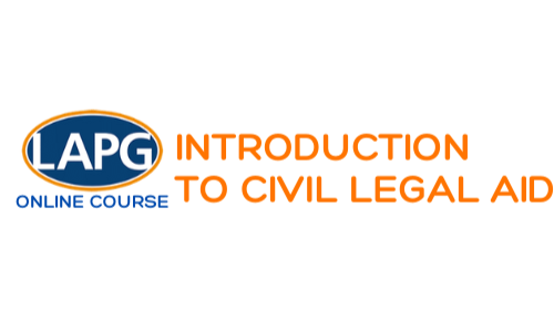 Intro to Civil Legal Aid Logo